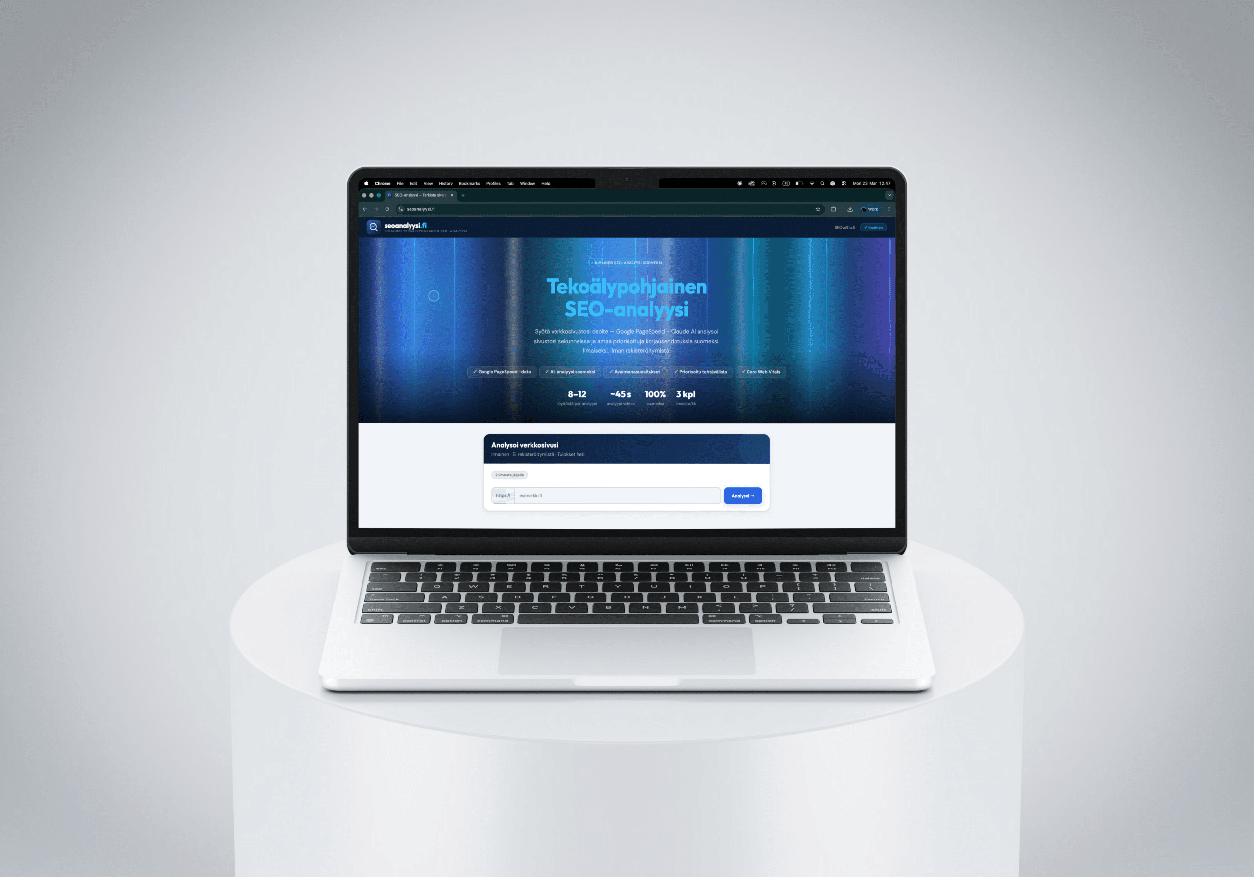 Seoanalyysi.fi – tekoälypohjainen SEO-analyysityökalu
